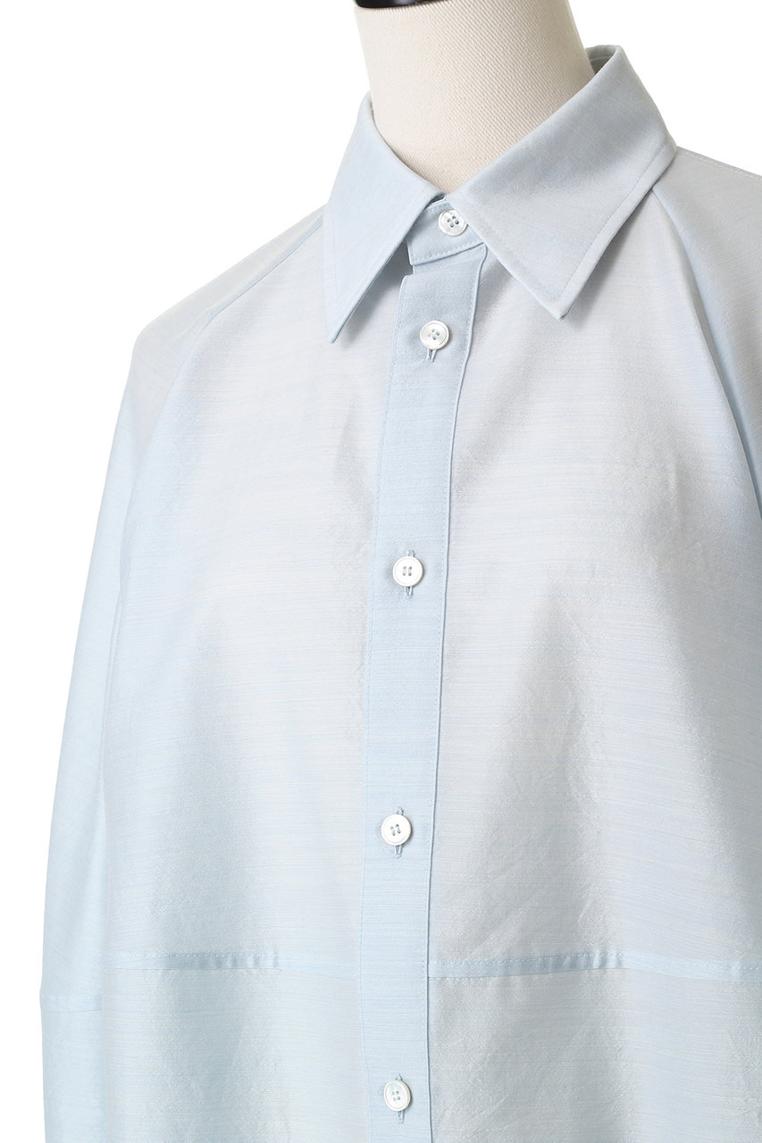 BLAMINK(ブラミンク)｜パフスリーブレギュラーカラーシャツ/ミッド