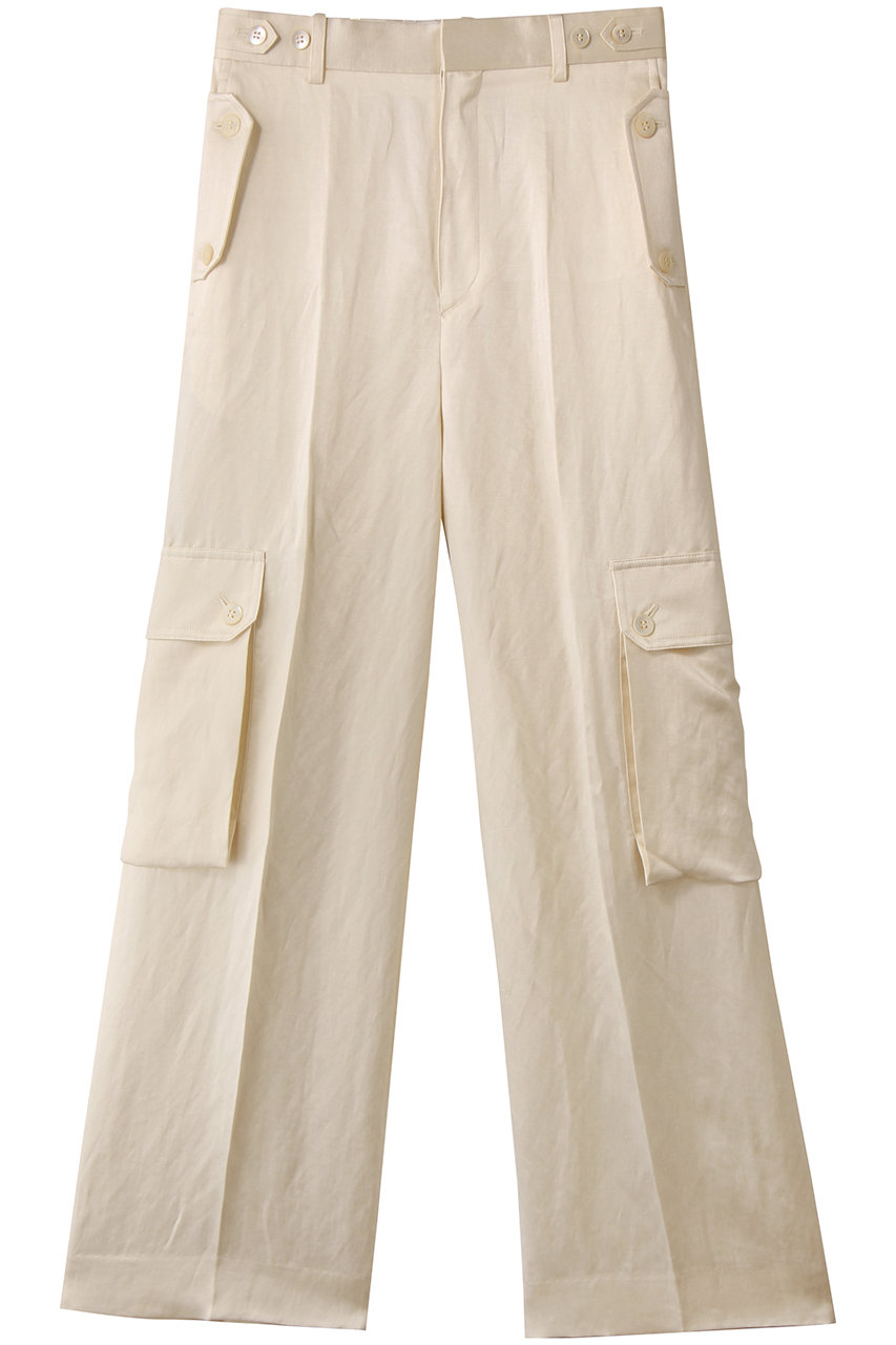 BLAMINK カーゴパンツ (オフホワイト, 36) ブラミンク ELLE SHOP