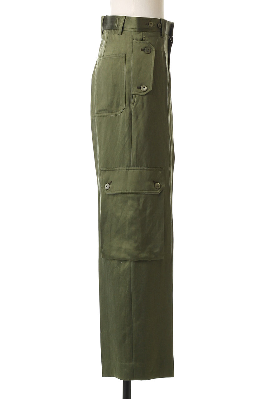 BLAMINK(ブラミンク)｜カーゴパンツ/オフホワイト の通販｜ELLESHOP