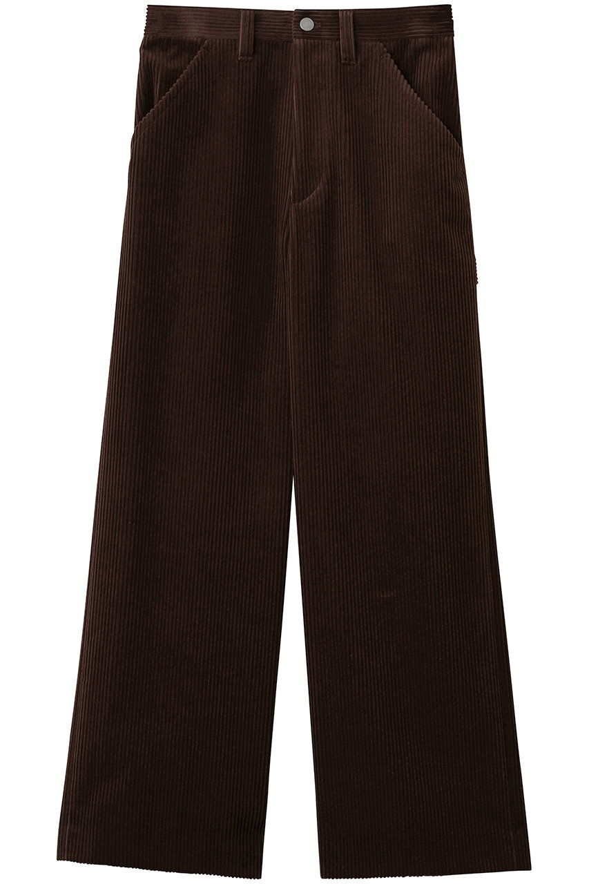 BLAMINK コーデュロイパンツ (モカ, 36) ブラミンク ELLE SHOP