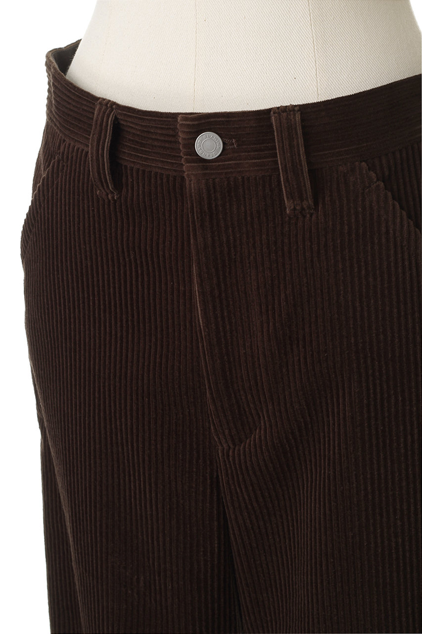 BLAMINK(ブラミンク)｜コーデュロイパンツ/モカ の通販｜ELLESHOP