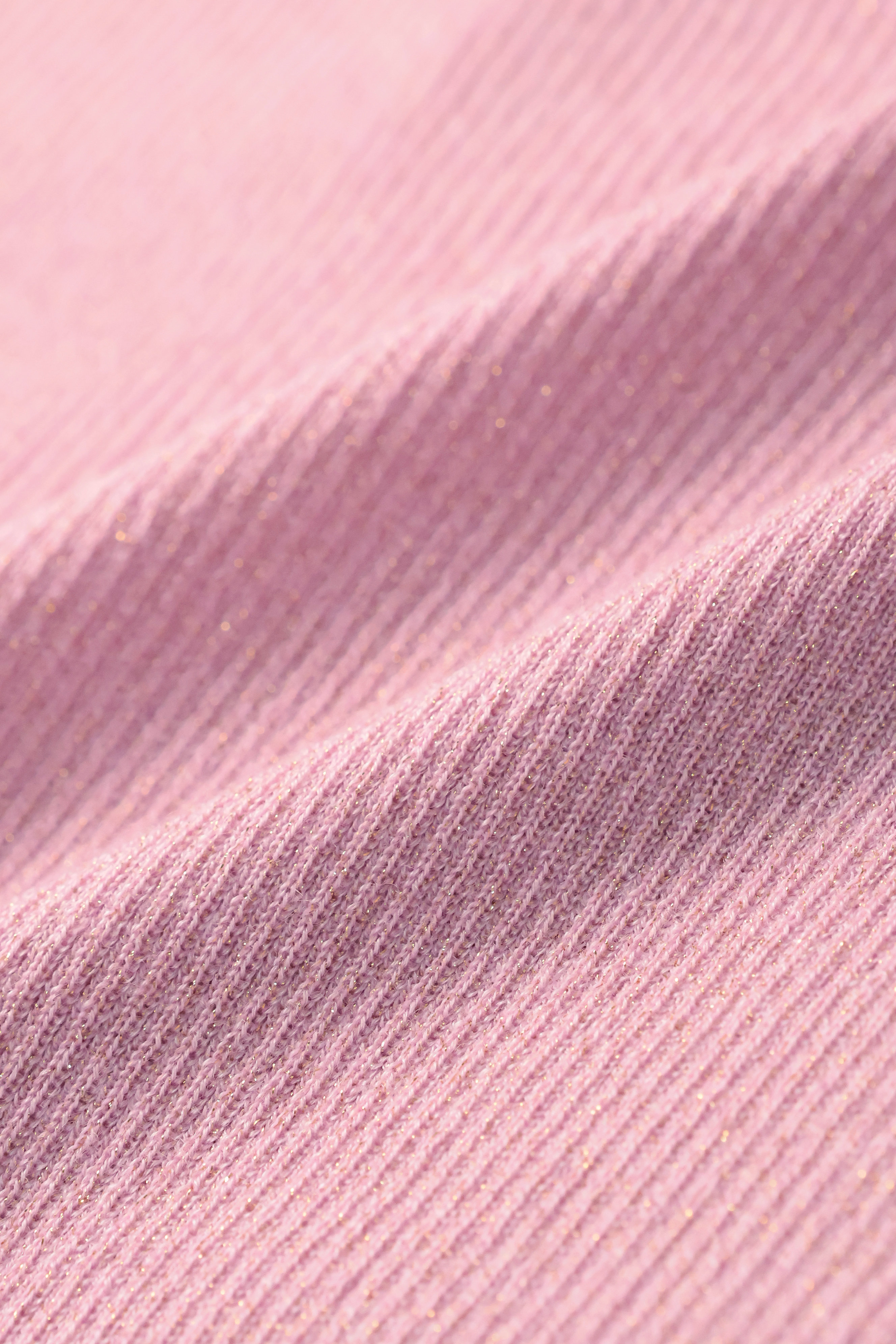 BLAMINK(ブラミンク)｜ラメVネックニット/ブラック の通販