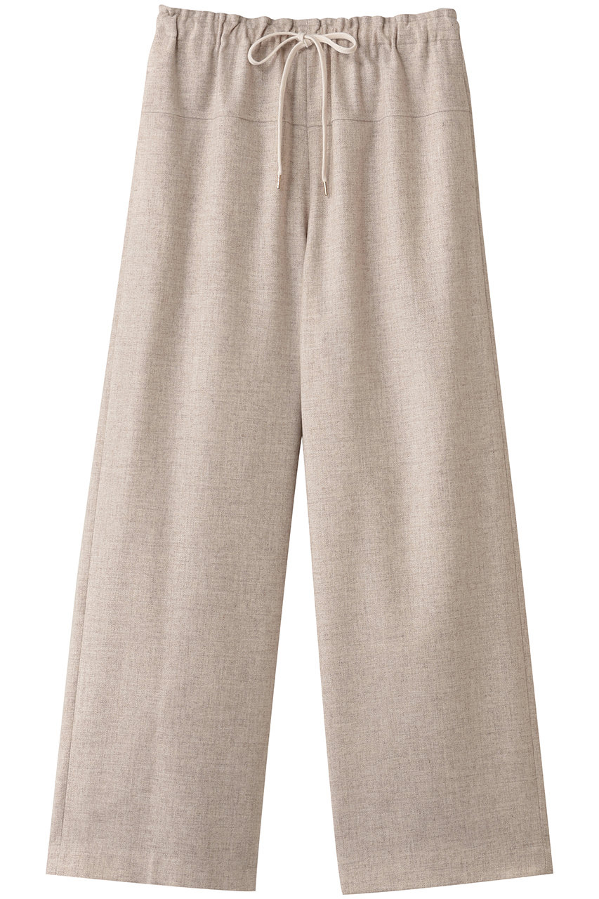BLAMINK 【BLMK】ウールカシミヤドロストパンツ (ベージュ, 38) ブラミンク ELLE SHOP BLAMINK 【BLMK】ウールカシミヤドロストパンツ (ベージュ, 38) ブラミンク ELLE SHOP