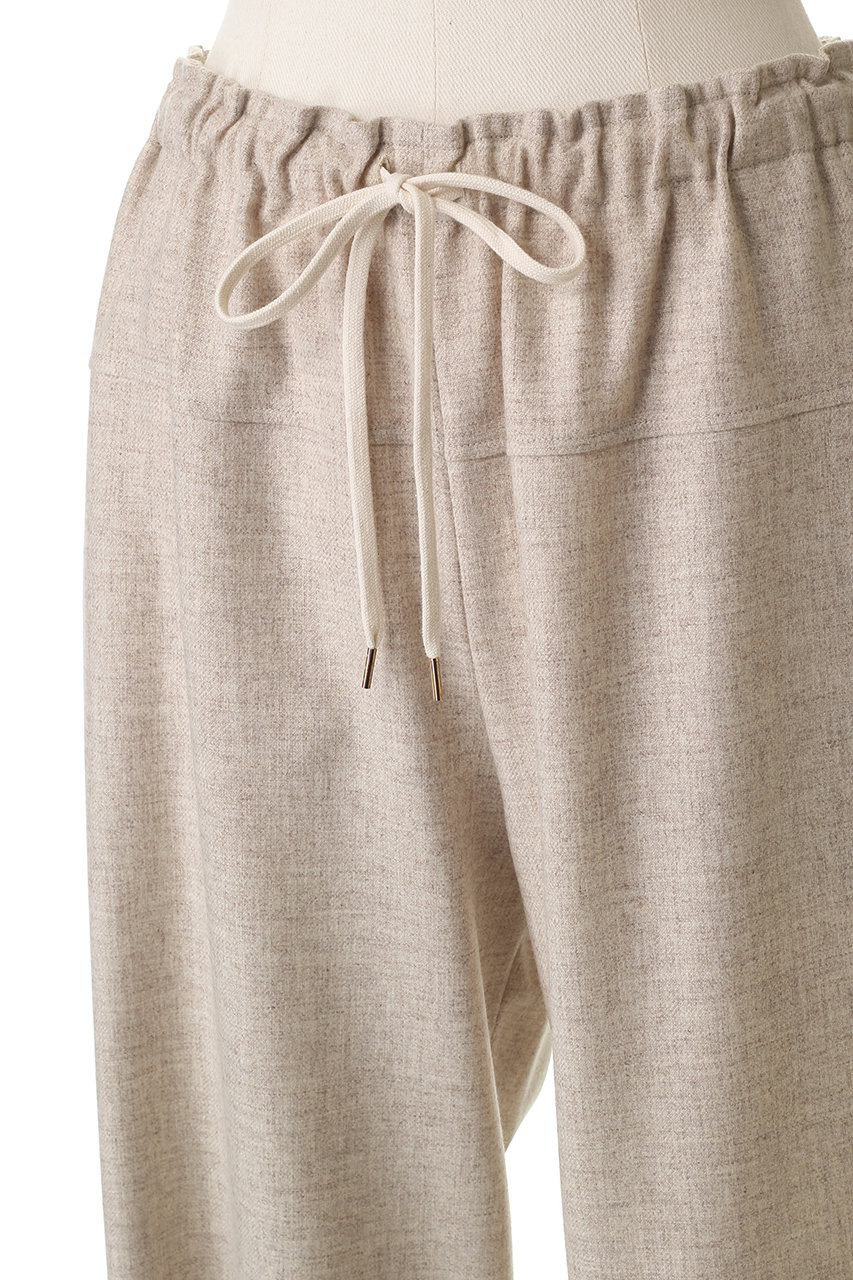 BLAMINK(ブラミンク)｜【BLMK】ウールカシミヤドロストパンツ/ベージュ