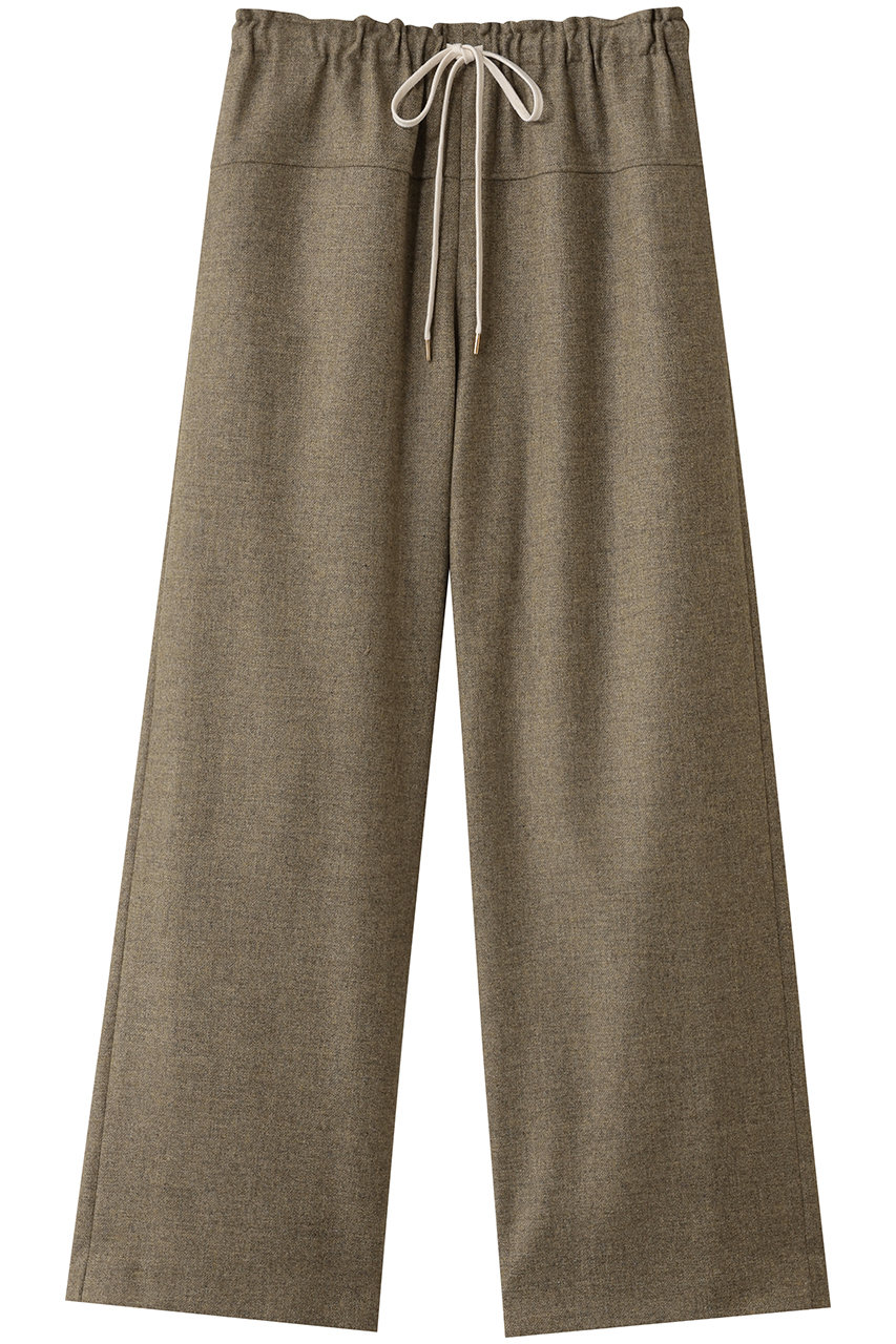 BLAMINK 【BLMK】ウールカシミヤドロストパンツ (オリーブ, 36) ブラミンク ELLE SHOP BLAMINK 【BLMK】ウールカシミヤドロストパンツ (オリーブ, 36) ブラミンク ELLE SHOP