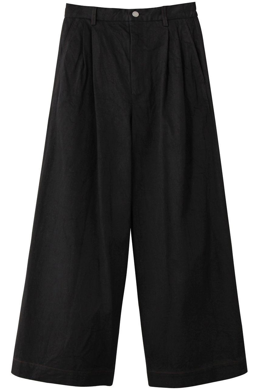 BLAMINK 【BLMK】デニムバギーパンツ (ブラック, 36) ブラミンク ELLE SHOP