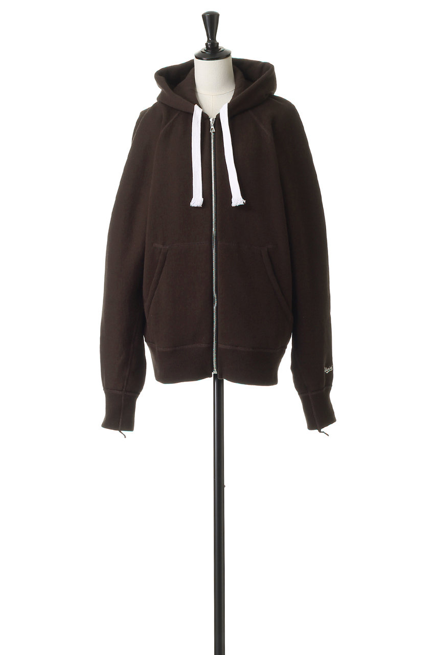 BLAMINK(ブラミンク)｜【BLMK】吊り裏毛ジップパーカー/ホワイト の