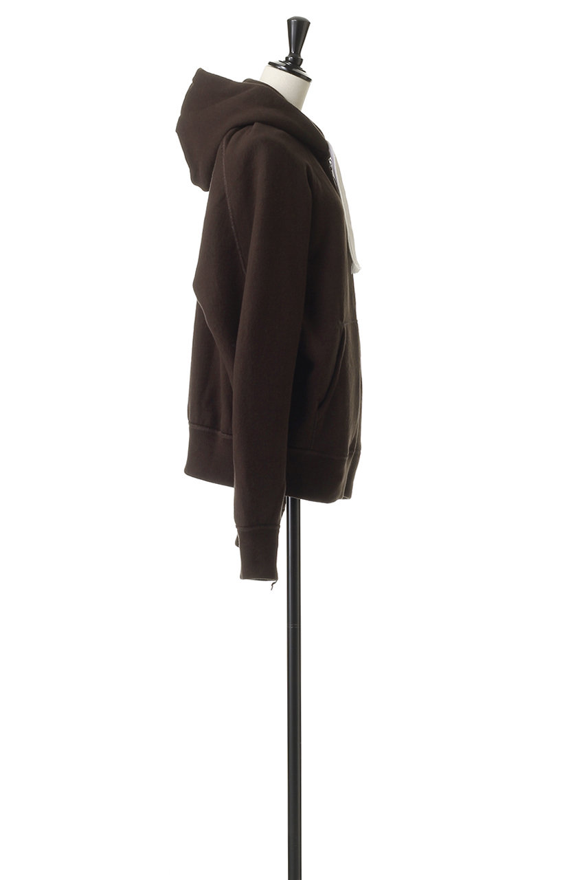 BLAMINK(ブラミンク)｜【BLMK】吊り裏毛ジップパーカー/ホワイト の