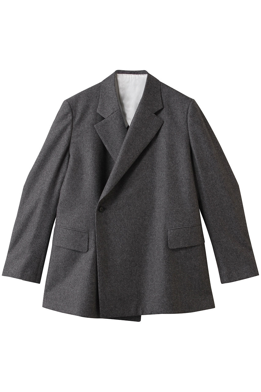 BLAMINK ブラミンク　テーラードジャケット BLAMINK(ブラミンク)｜シングルテーラードジャケット/ミッドグレー の