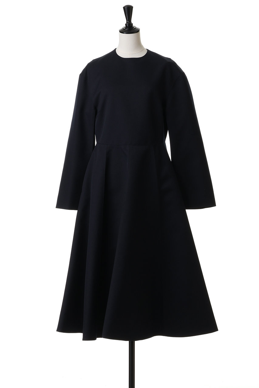 BLAMINK(ブラミンク)｜ロングスリーブドレス/ネイビー の通販