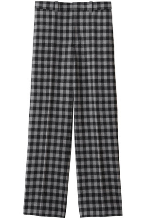 ブラミンク/BLAMINKのチェックストレートパンツ(110600/110601)