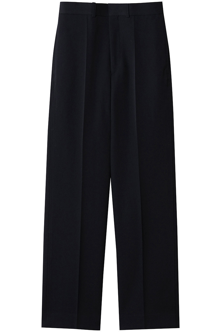 BLAMINK バックポケットストレートパンツ (ネイビー, 38) ブラミンク ELLE SHOP