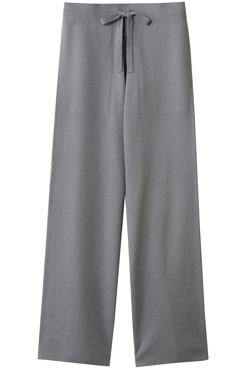 BLAMINK(ブラミンク)｜18Gニットパンツ/ミッドグレー の通販｜ELLESHOP