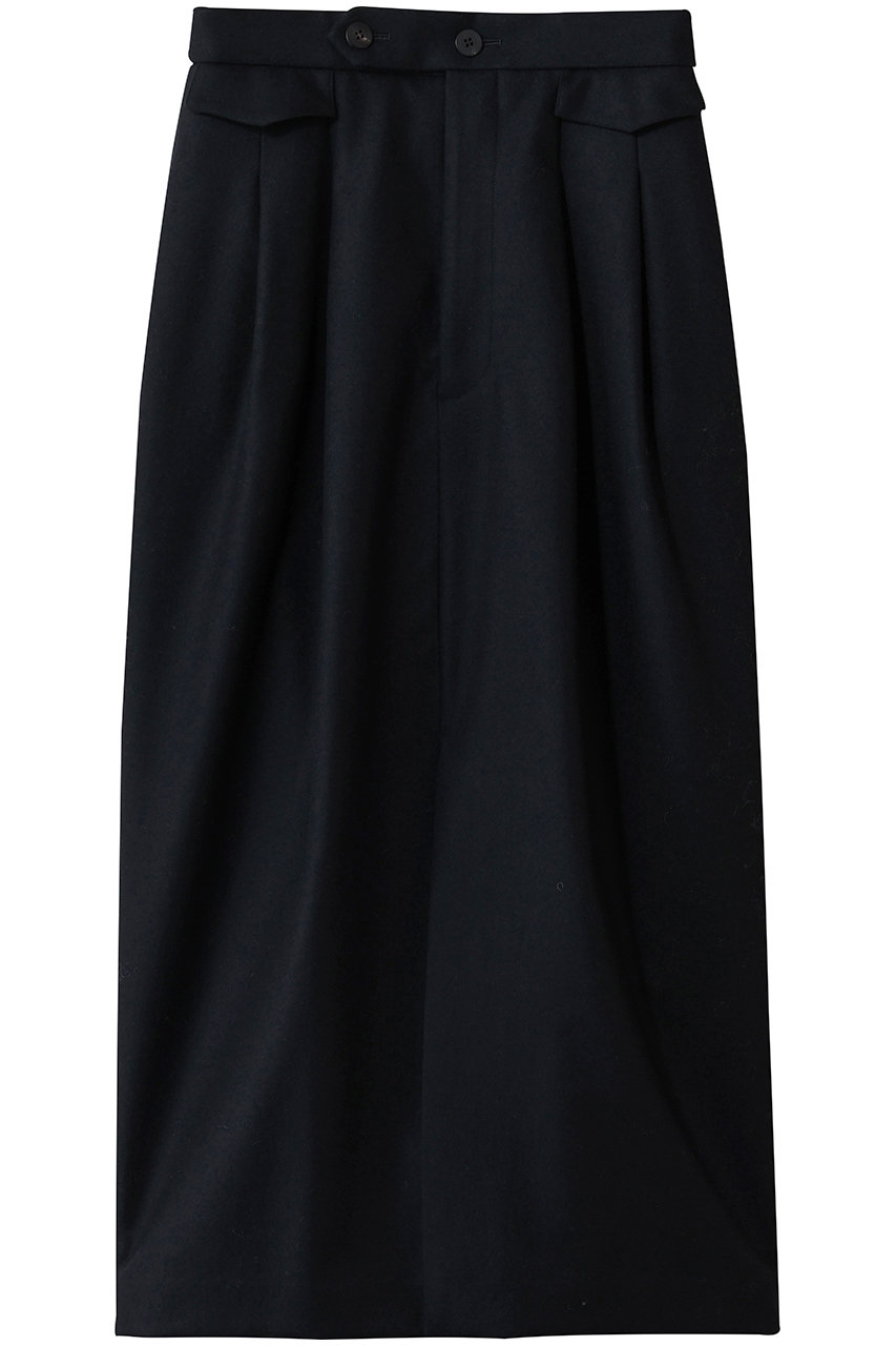 BLAMINK タックタイトスカート (ネイビー, 36) ブラミンク ELLE SHOP BLAMINK タックタイトスカート (ネイビー, 36) ブラミンク ELLE SHOP