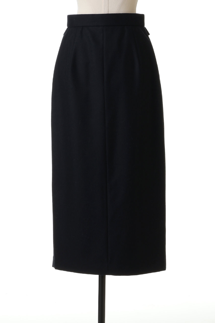 BLAMINK ブラミンク タイトスカート BLAMINK(ブラミンク)｜タックタイトスカート/ネイビー の通販