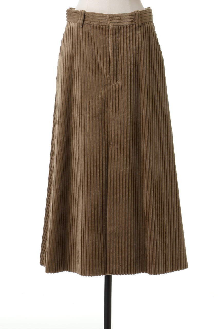 blamink コーデュロイスカート BLAMINK(ブラミンク)｜コーデュロイスカート/ベージュ の通販