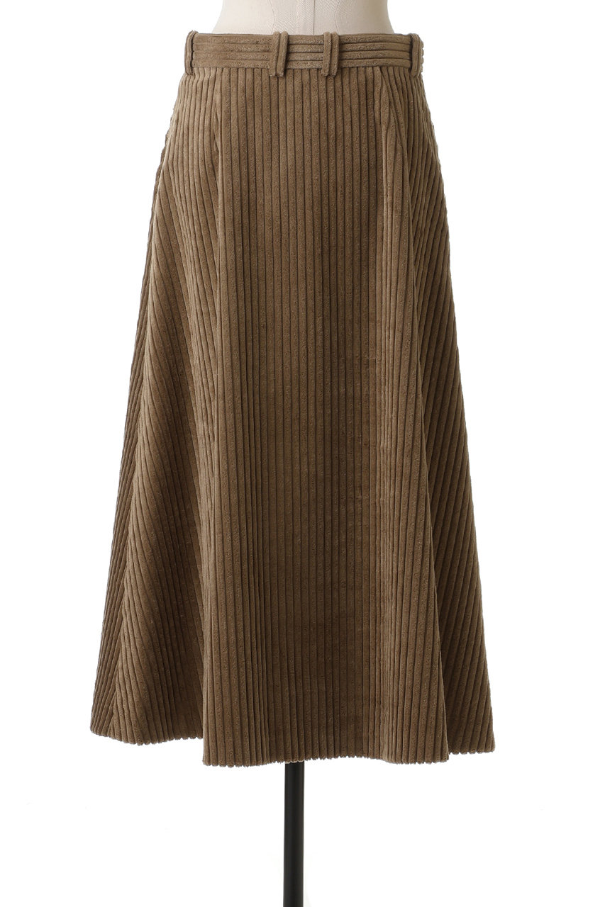 blamink コーデュロイスカート BLAMINK(ブラミンク)｜コーデュロイスカート/ベージュ の通販