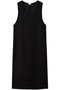 【BLMK】 Uネックノースリーブワンピース ブラミンク/BLAMINK ブラック