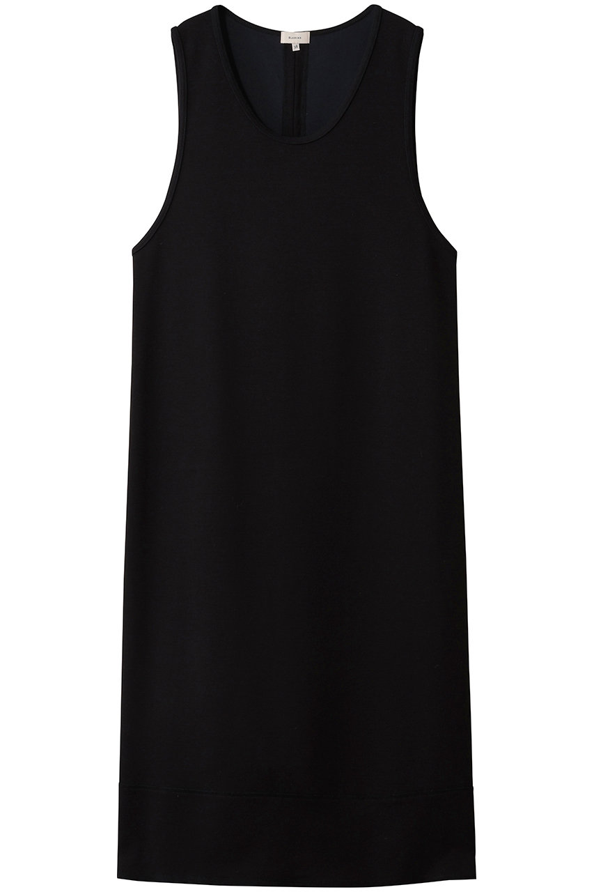 ブラミンク/BLAMINKの【BLMK】 Uネックノースリーブワンピース(ブラック/7926-2-000010)