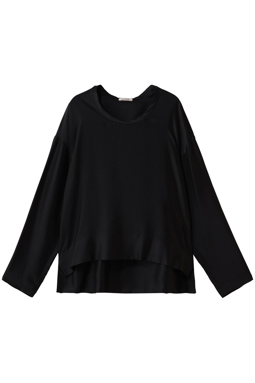 ブラミンク/BLAMINKの【BLMK】シルク インティメイト ブラウス(ブラック/7939-230-0010/7921-230-02)