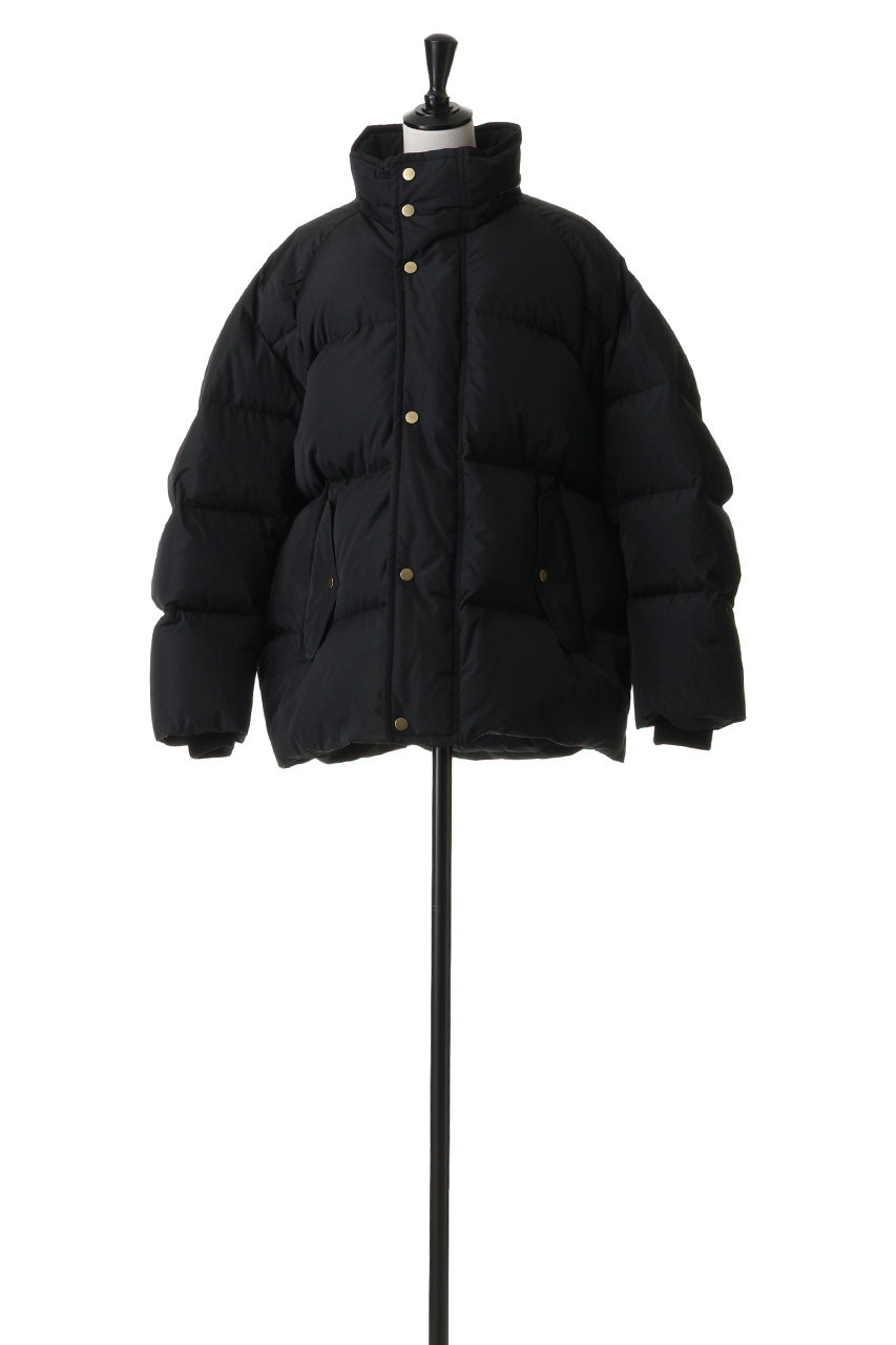 BLAMINK(ブラミンク)｜フードダウンジャケット/ブラック の通販