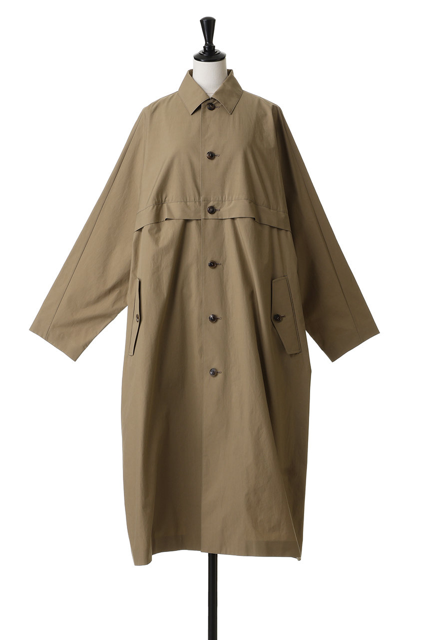 BLAMINK(ブラミンク)｜ドルマンスリーブコート/ベージュ の通販