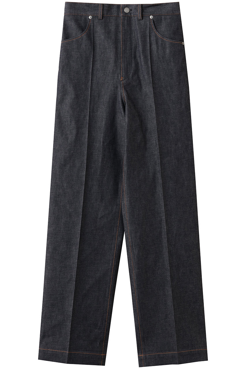 ブラミンク/BLAMINKのデニムストレートパンツ(ネイビー/7914-2-000013)