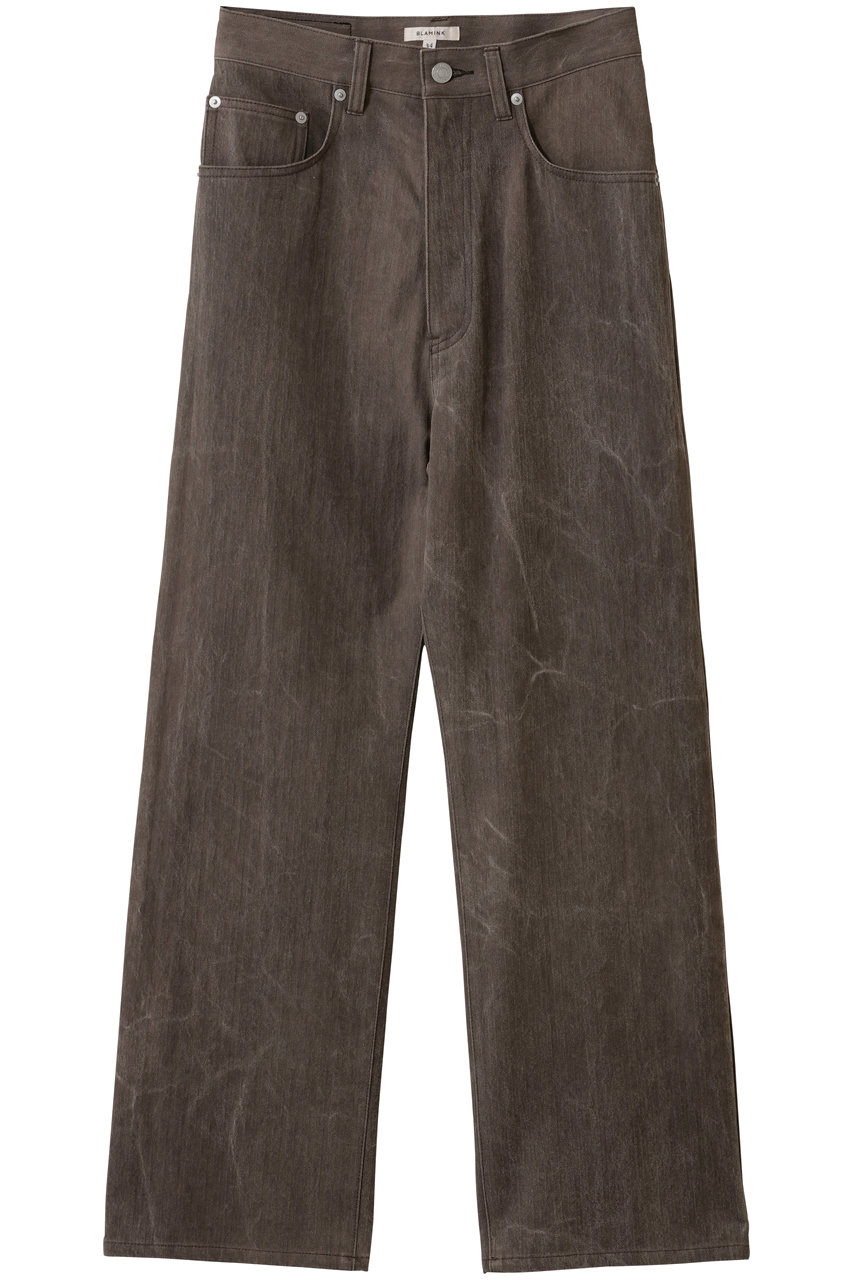 BLAMINK(ブラミンク)｜コットン5ポケットパンツ/ダークブラウン の通販