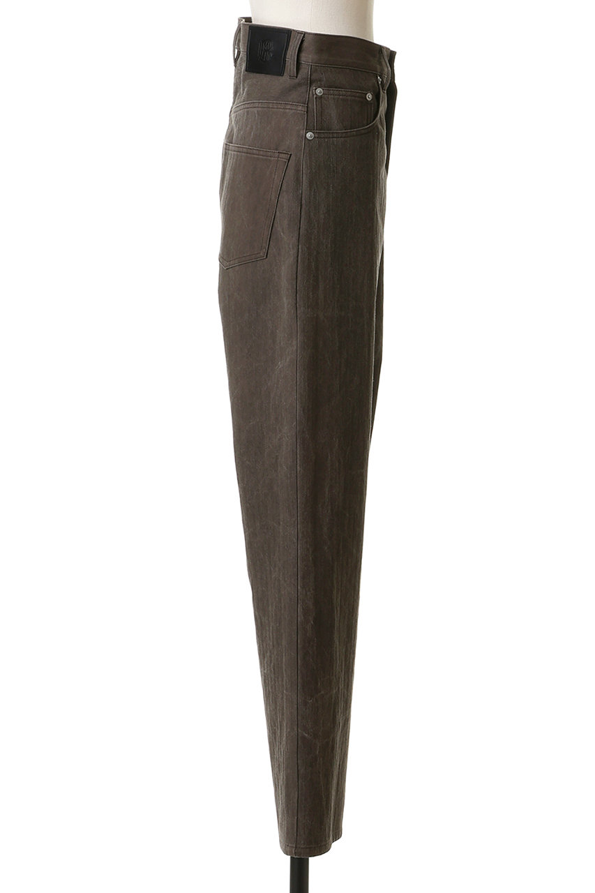 BLAMINK(ブラミンク)｜コットン5ポケットパンツ/ダークブラウン の通販