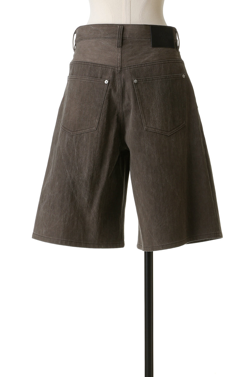 BLAMINK(ブラミンク)｜バミューダパンツ/ダークブラウン の通販