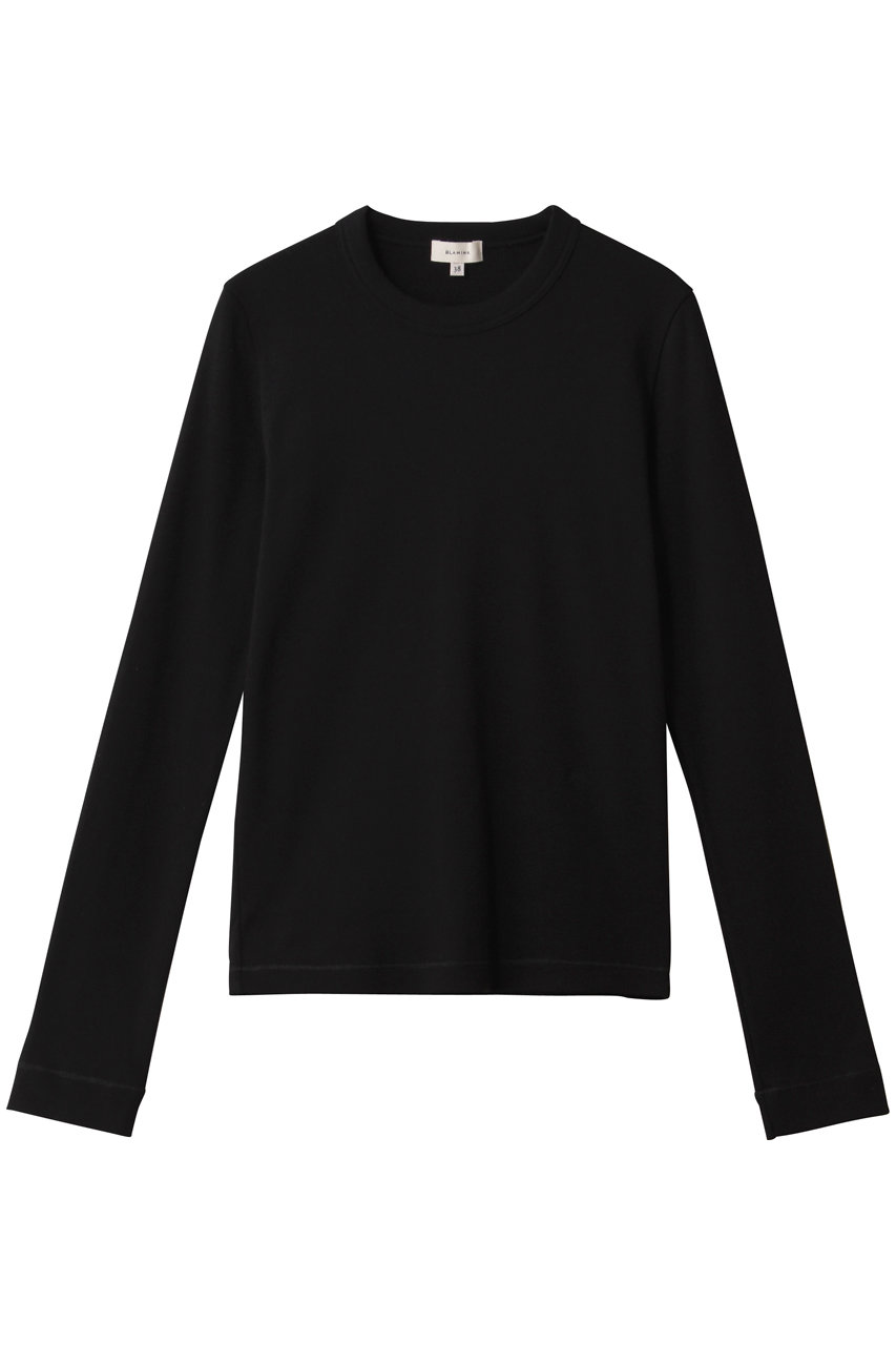 ブラミンク/BLAMINKの【BLMK】リブロングスリーブ(ブラック/7912-2-000006)