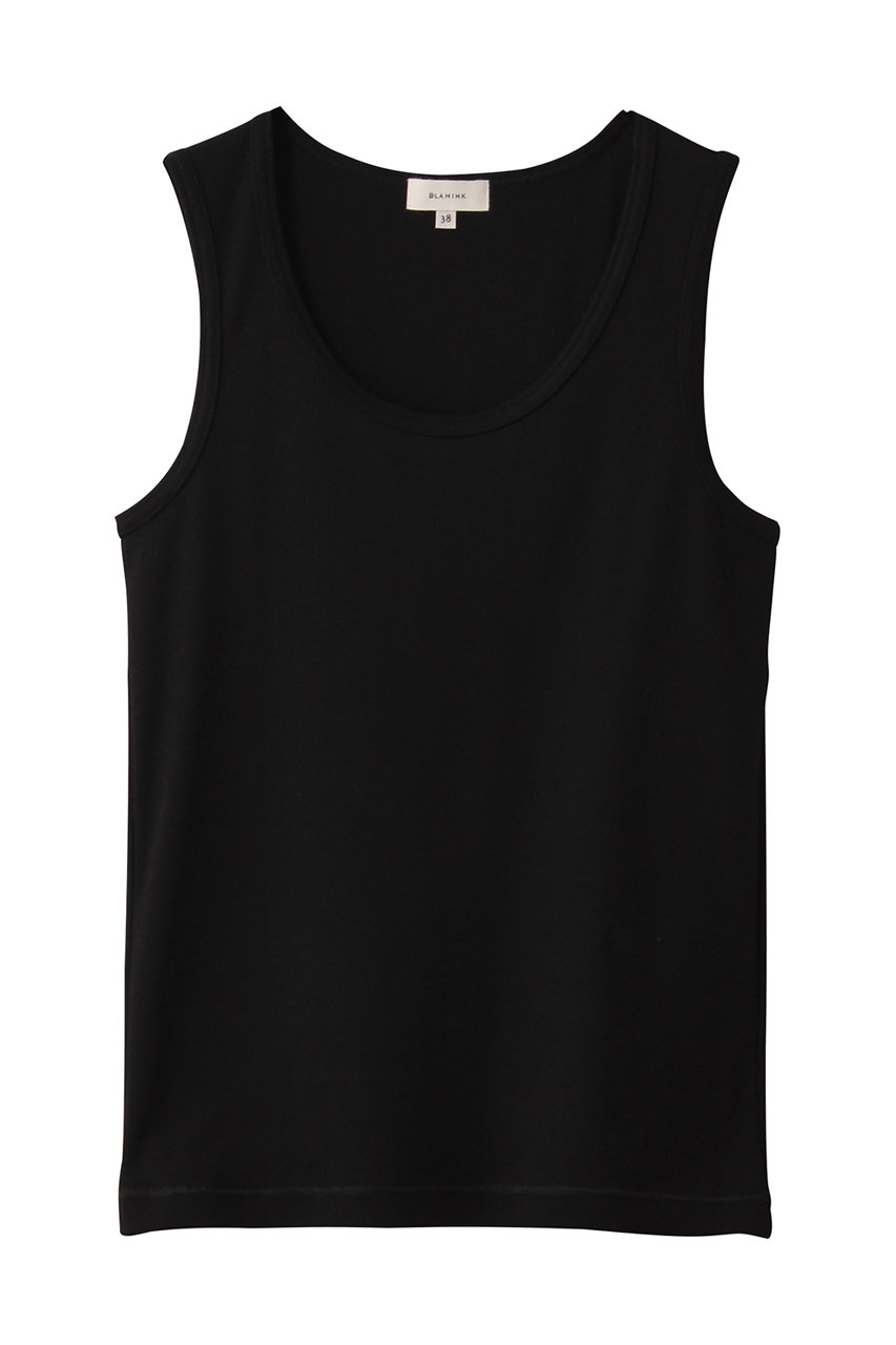 ブラミンク/BLAMINKの【BLMK】リブタンクトップ(ブラック/7917‐2‐000002)