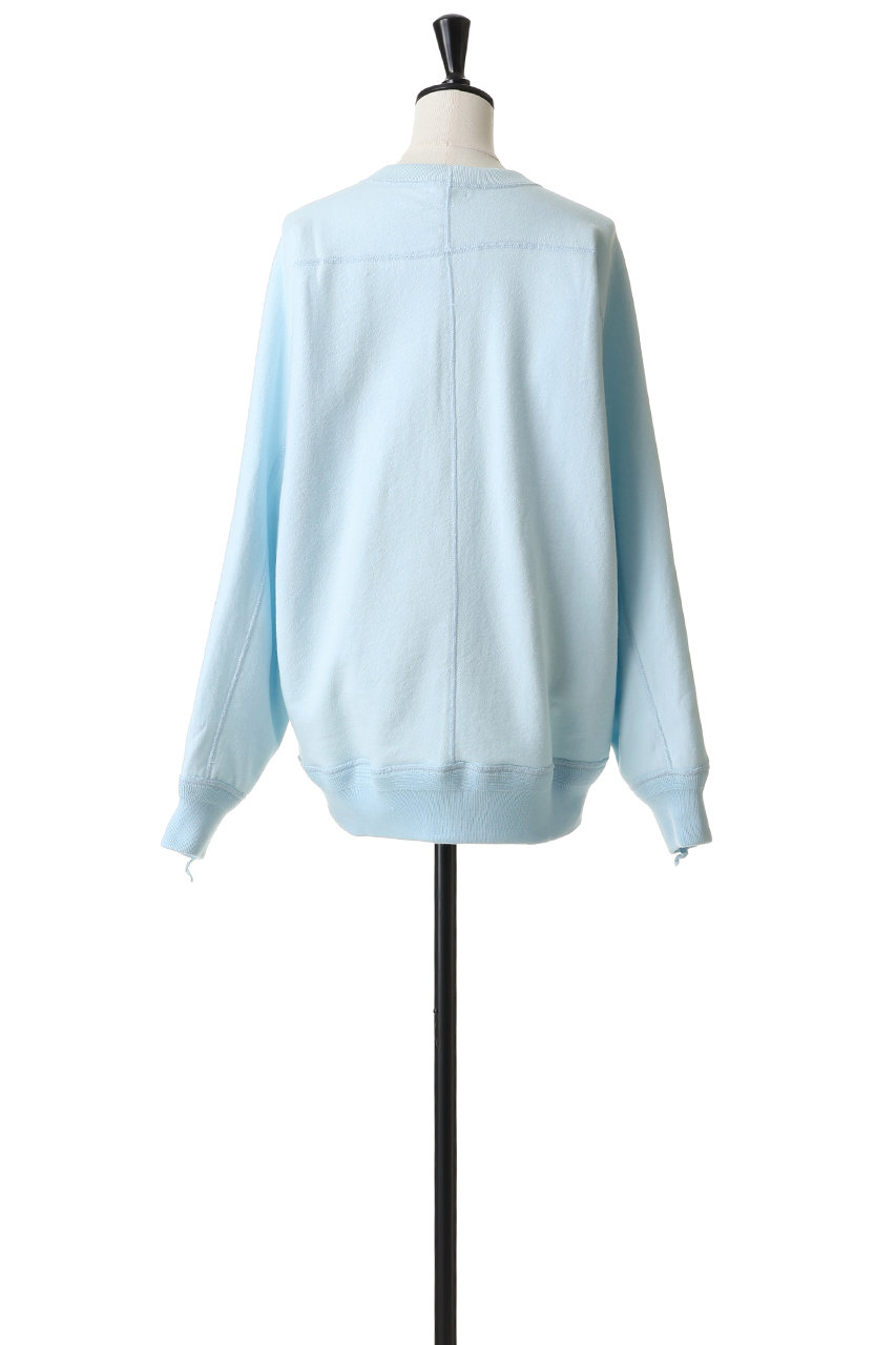 BLAMINK(ブラミンク)｜【BLMK】吊り裏毛ロングスリーブ/ライトブルー