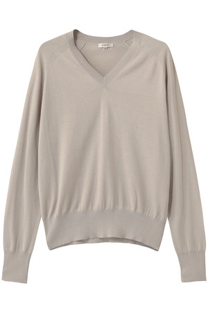 ブラミンク/BLAMINKの18GVネックロングスリーブニット(110300/110301)