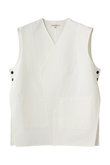 コットンシルクベスト