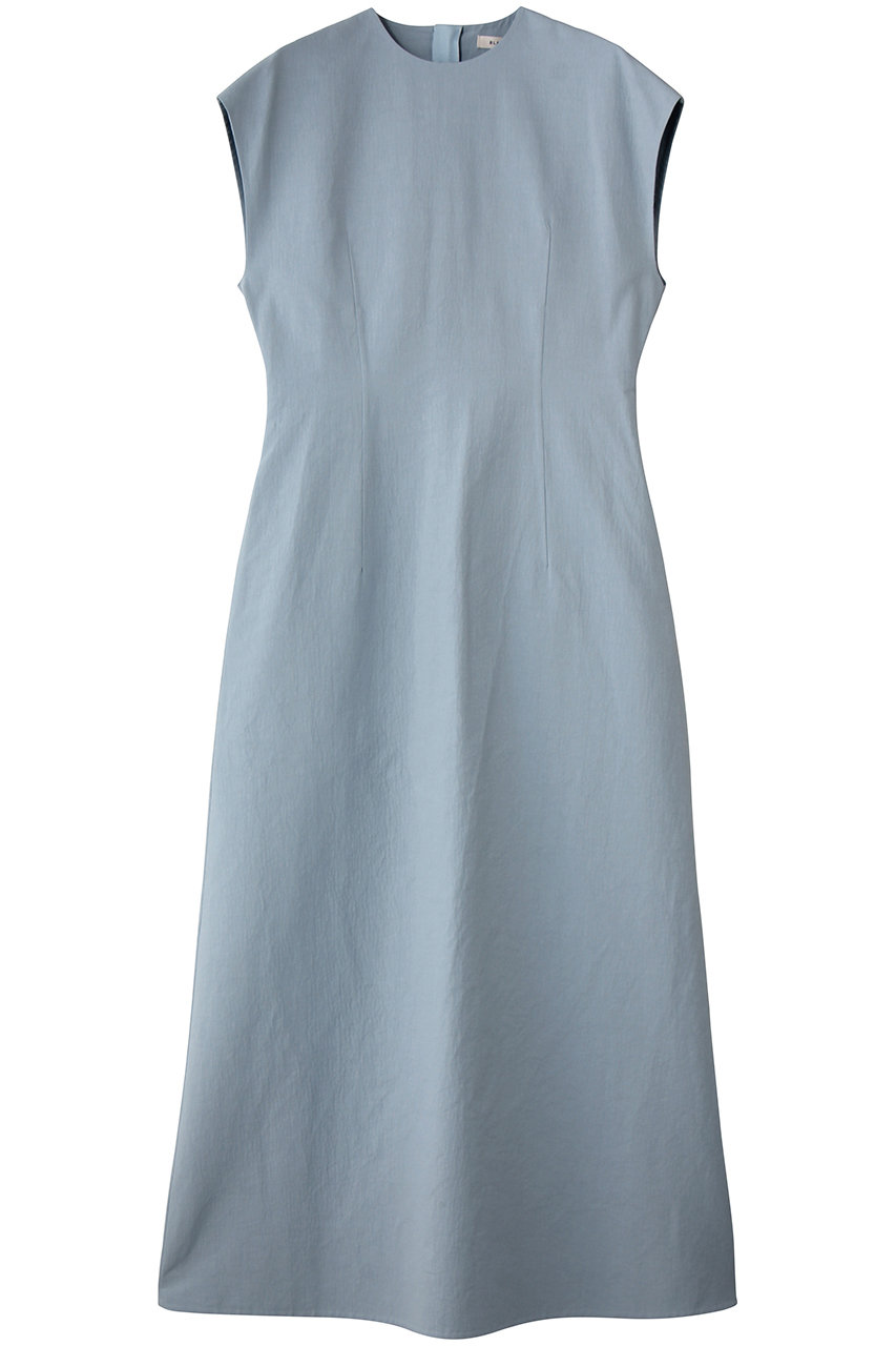 ブラミンク/BLAMINKのクルーネックノースリーブワンピース(ライトブルー/7926-2-000021)