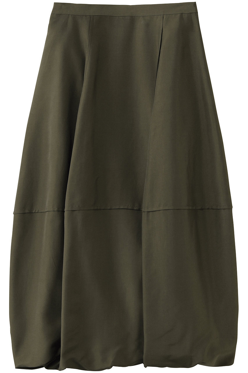 ブラミンク/BLAMINKのシルクバルーンスカート(オリーブ/7924-2-000027)