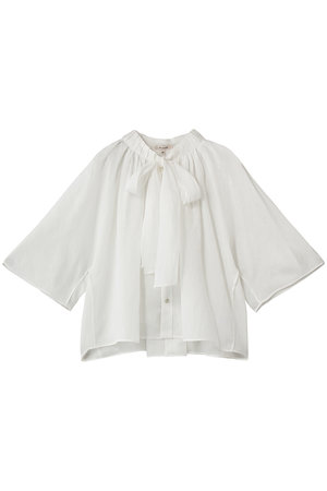 ブラミンク/BLAMINKのリボンドルマンスリーブブラウス(110400/110402)