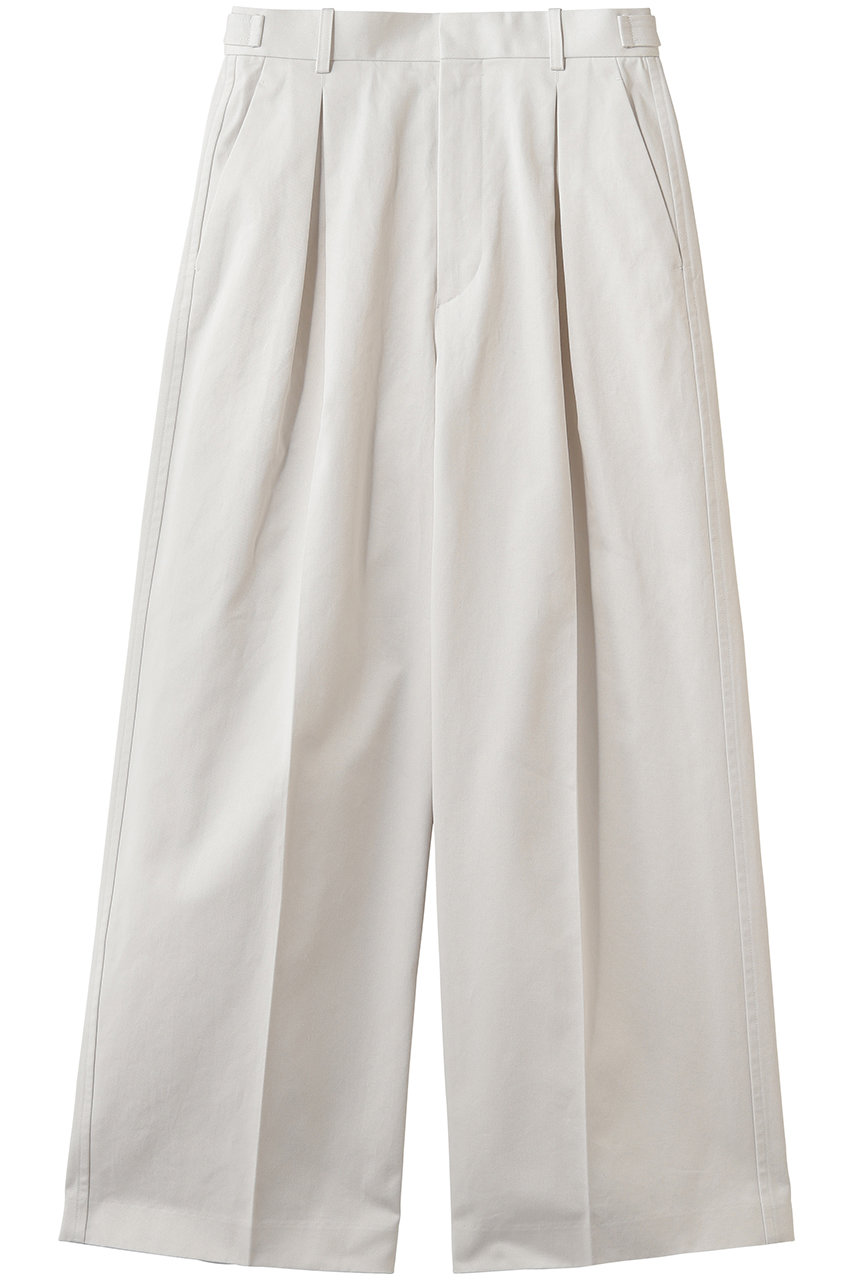 ブラミンク/BLAMINKのコットンサイドベルトパンツ(オフホワイト/7914-2-000019)