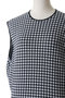 18Gギンガムチェックノースリーブ ブラミンク/BLAMINK