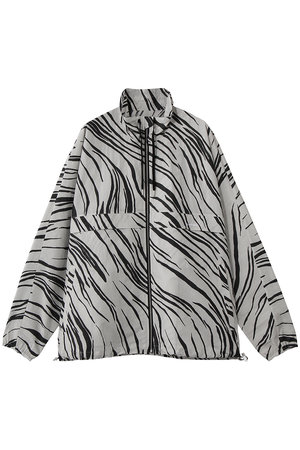 ブラミンク/BLAMINKのゼブラ柄ジップアップブルゾン(110800/110802)