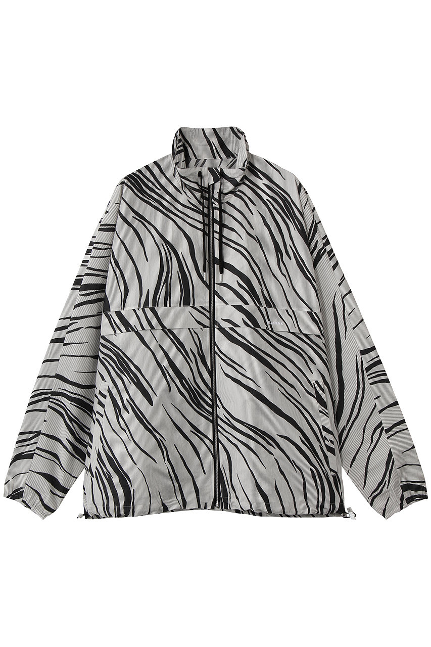 ブラミンク/BLAMINKのゼブラ柄ジップアップブルゾン(オフホワイト/7925-2000021)