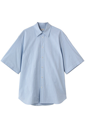 ブラミンク/BLAMINKのストライプレショートスリーブシャツ(110400/110402)