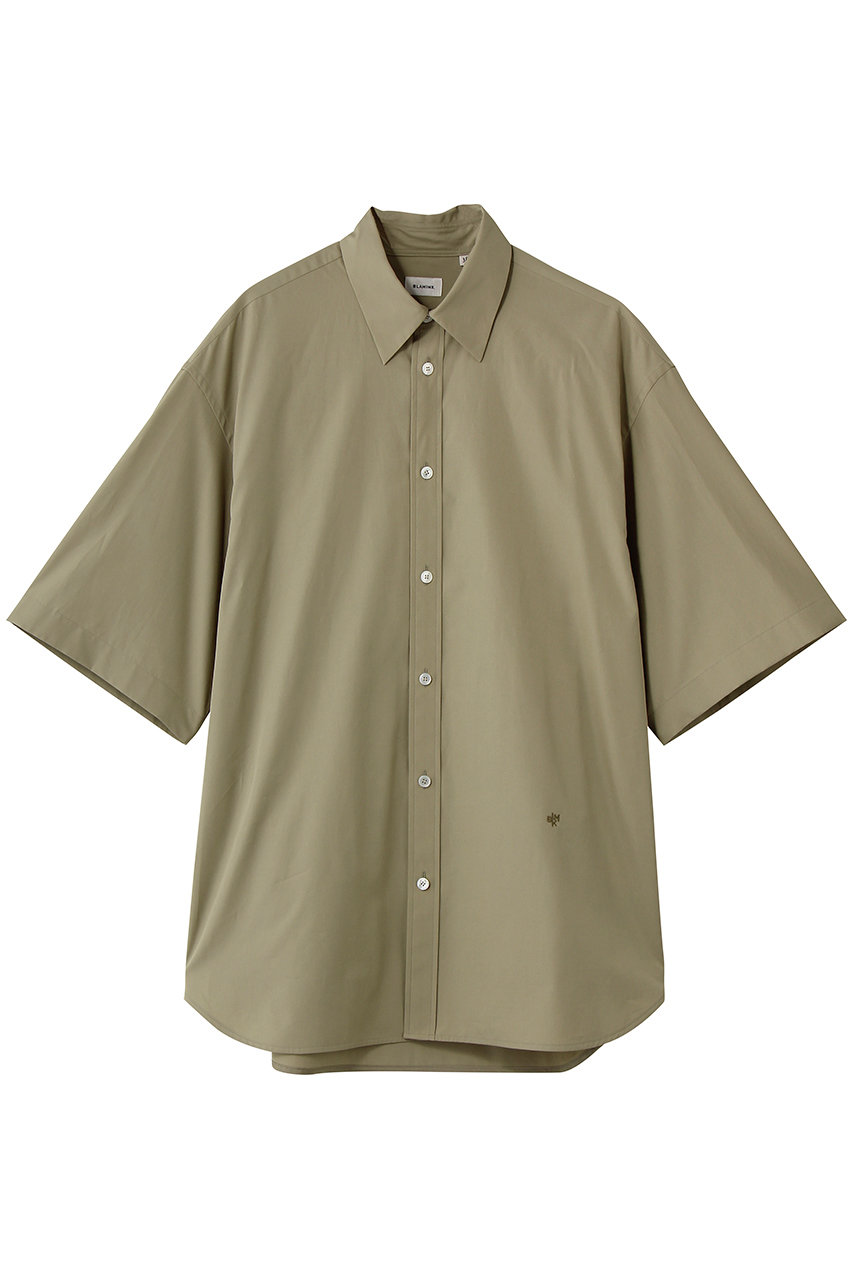 ブラミンク/BLAMINKのレギュラーカラーショートスリーブシャツ(ベージュ/7911-2-000010)