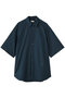 レギュラーカラーショートスリーブシャツ ブラミンク/BLAMINK ネイビー