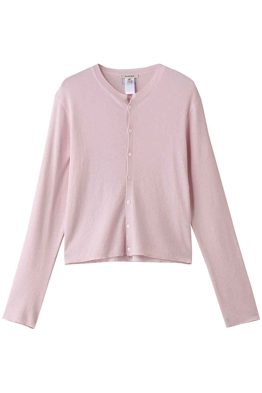 ブラミンク/BLAMINKの14Gカーディガン(ライトピンク/7915-1-000002)