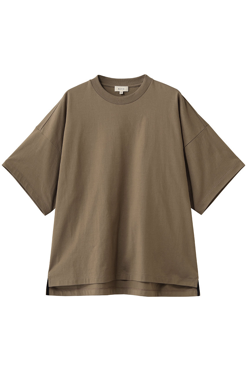 ブラミンク/BLAMINKのクルーネックオーバーTシャツ(ミッドブラウン/7917-2-000009)