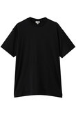 【BLMK】コットンクルーネック 刺しゅう ショートスリーブTシャツ
