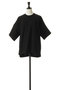 【BLMK】コットンクルーネックオーバースリーブTシャツ ブラミンク/BLAMINK