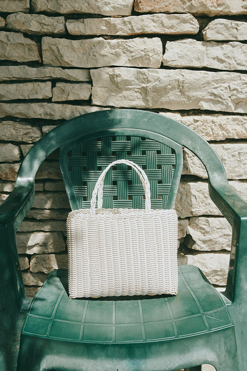 PALOROSA(パロローザ)｜MINI TOTE/ホワイト の通販｜ELLESHOP・(エル